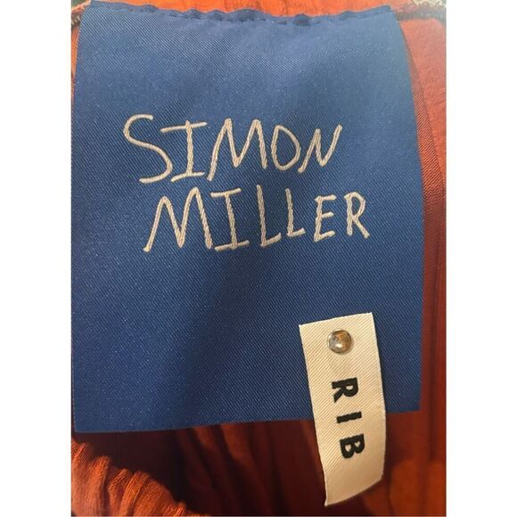 SIMON MILLER Cyrene Ribbed Knit Pants in Burnt Orange NWOT Size Small - Picture 8 of 10